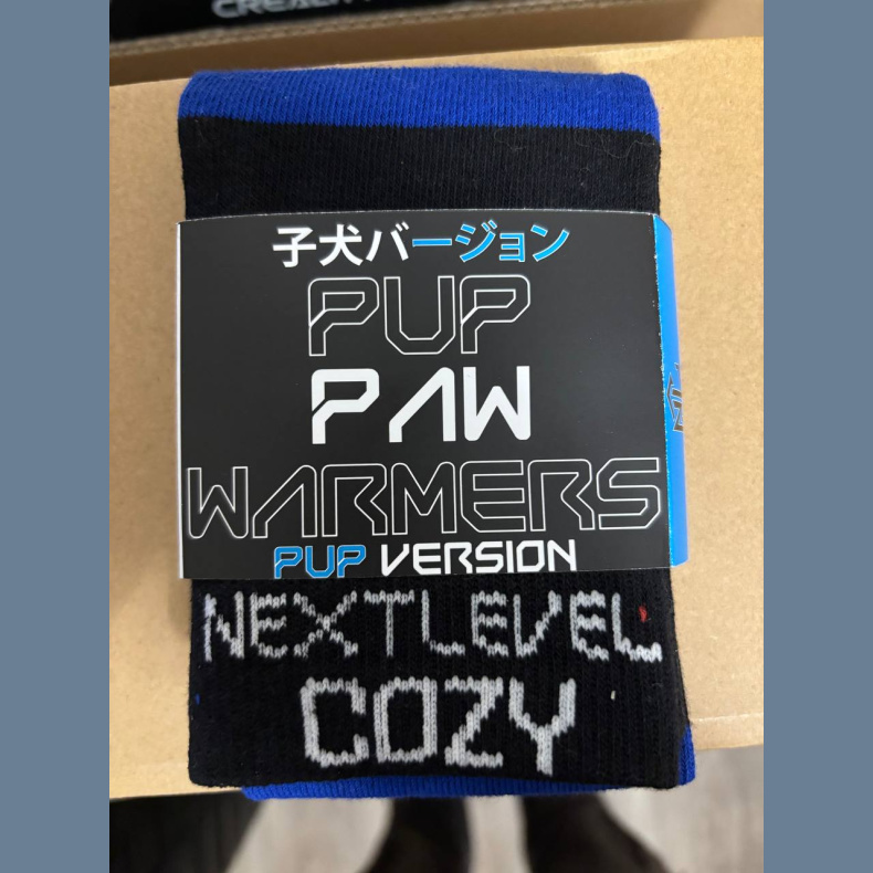 Pup Paw Warmers (PUPPY BLUE)